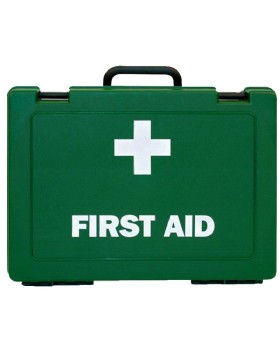 Picture of a typical first aid box
